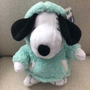 NWT super adorable Snoopy Coat Plush